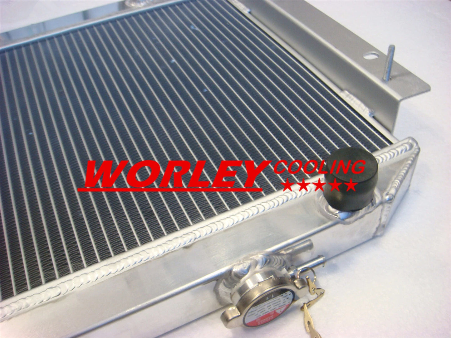 Aluminum Radiator & Thermo Fan for Ford Escort (1971-1980)