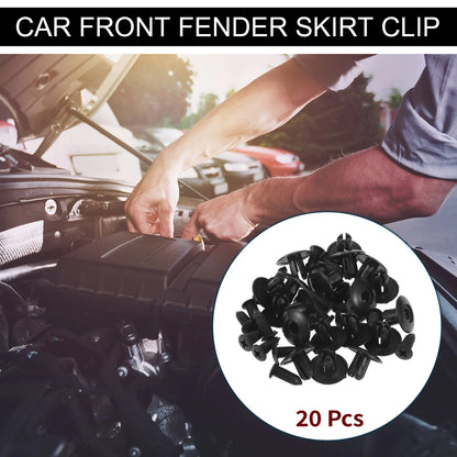 Fender Skirt Clips 20 Pcs for Kia Soul 1.6L 2.0L (2010-2019)