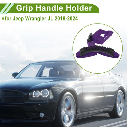 Roll Bar Grab Handles for Jeep Wrangler JL (2018-2024) - Purple
