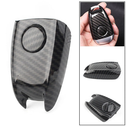 ABS Key FOB Remote Cover Case Carbon Fiber for Alfa Romeo Giulia Stelvio (17-20)