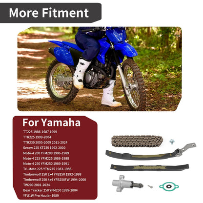 Tensioner Guide Kit for Yamaha Serow 225 XT225 (1992-2000)