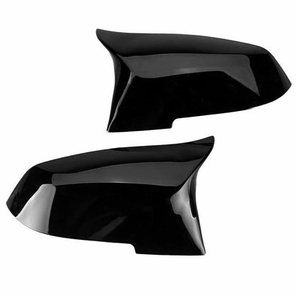 Gloss Black Mirror Caps Covers & Kidney Grill for BMW F30 320i 328i (2012-2018)