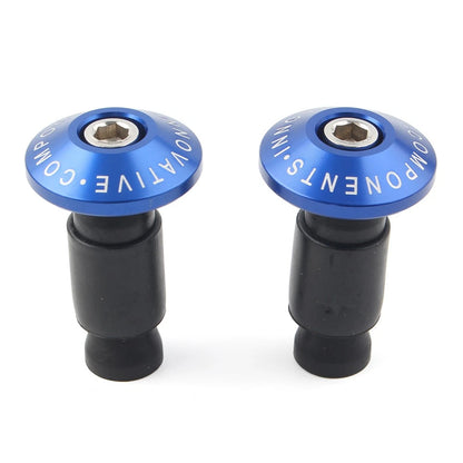 Handle Bar End Weights 7/8'' for Dirt Bike Motor - Blue
