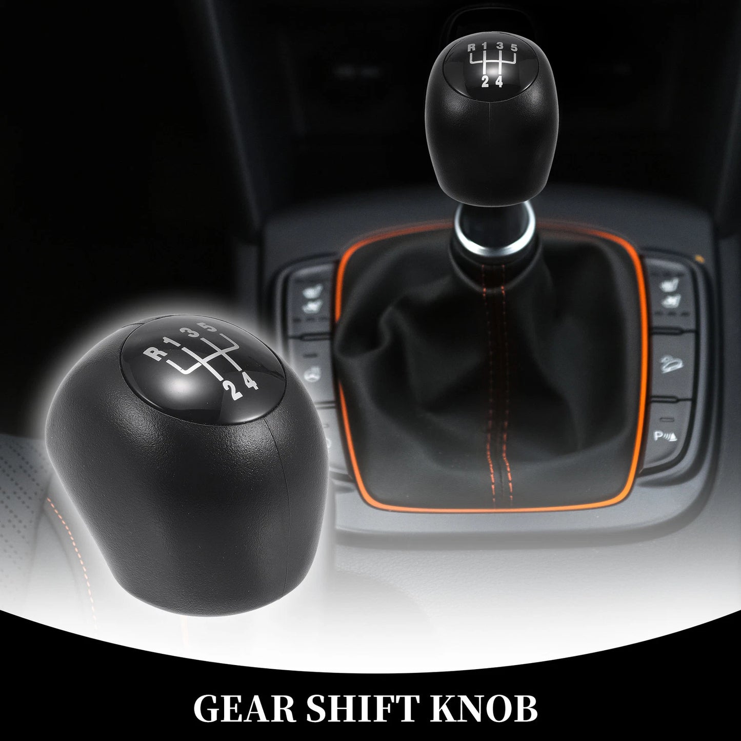 5 Speed Manual Gear Shift Knob for Citroen Jumper Relay (1994-2006)