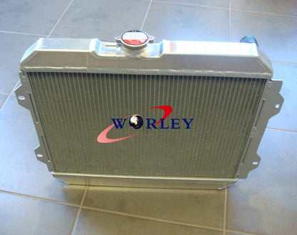 Aluminum Radiator 2 Row for Toyota Corona ST141 RT142 2.0L 2.4L (1983-1987)