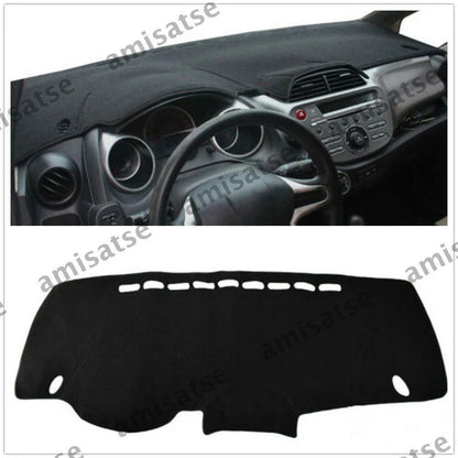 Dash Mat for Honda Fit Jazz (2009-2013) Black Dashboard Cover
