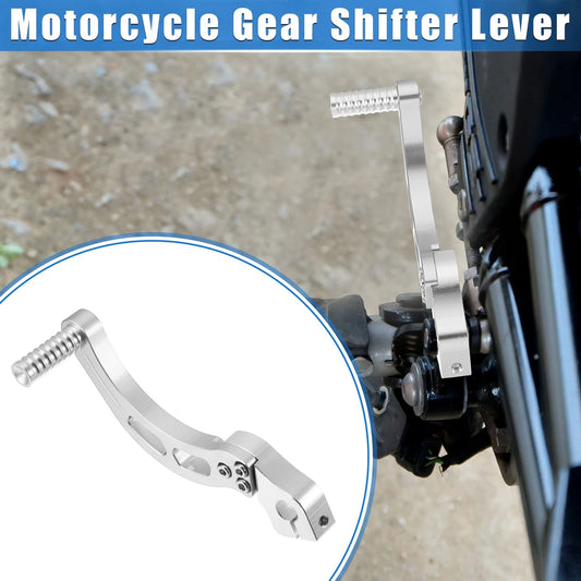 Gear Shifter Lever / Universal / Gear Shifter Lever for Motorcycle 50cc-250cc Folding Silver Tone