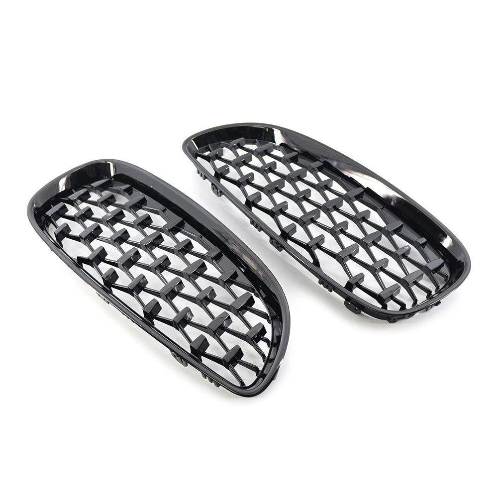 Front Upper Bumper Mesh Grille for BMW E89 Z4 (2009-2016) Gloss Black