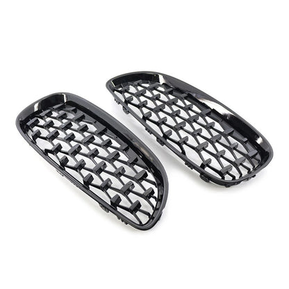 Front Upper Bumper Mesh Grille for BMW E89 Z4 (2009-2016) Gloss Black