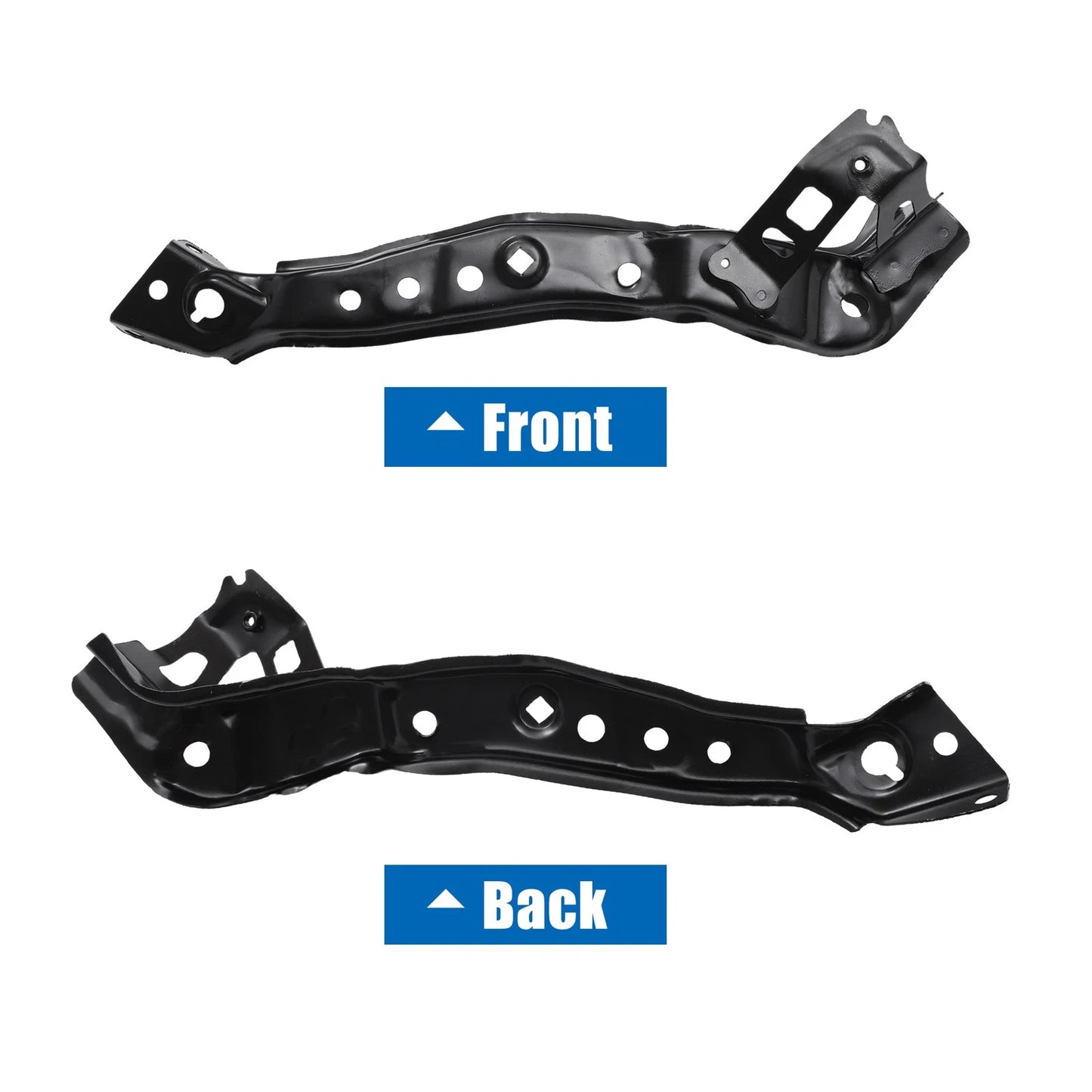 Upper Radiator Support Bracket for Toyota Prius (2010-2015) Black