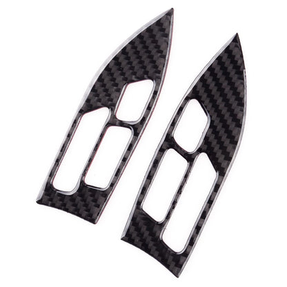 Carbon Fiber Steering Wheel Button Cover for Honda Accord Sedan (2003-2007)