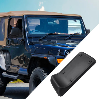 Car License Plate Frame Bracket for Jeep Wrangler 1997-2006 Black