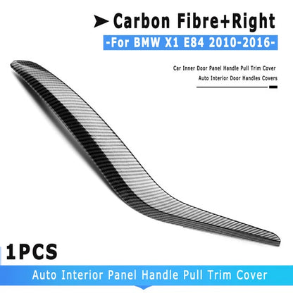 Inner Door Handle Pull Trim for BMW X1 E84 (2009-2015) - Carbon Look