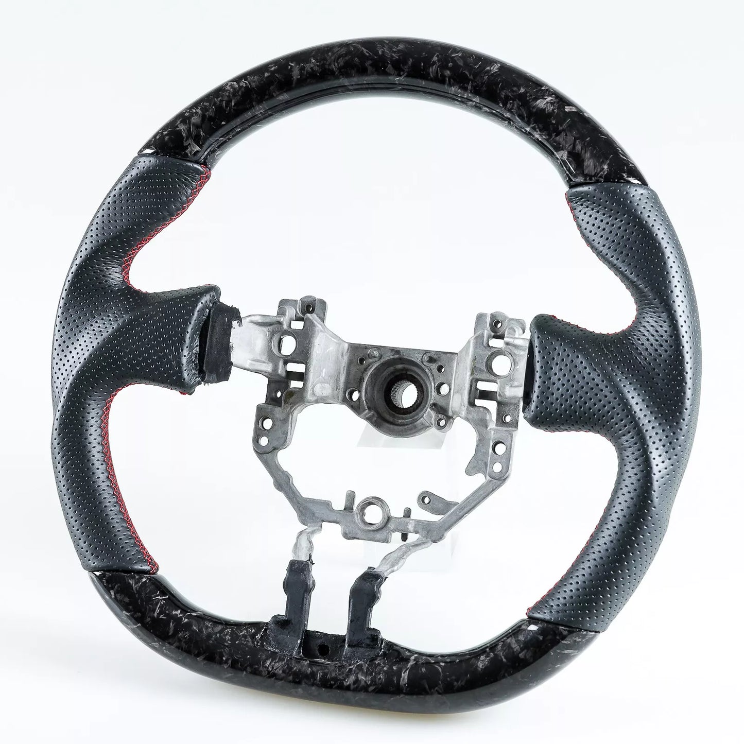 Forged Carbon Fiber Leather Steering Wheel for Toyota GT86, Subaru BRZ (2012-2020)