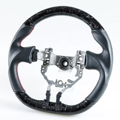 Forged Carbon Fiber Leather Steering Wheel for Toyota GT86, Subaru BRZ (2012-2020)