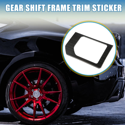 Gear Shift Frame Trim Sticker Cover for Toyota Tundra (2014-2021) Black