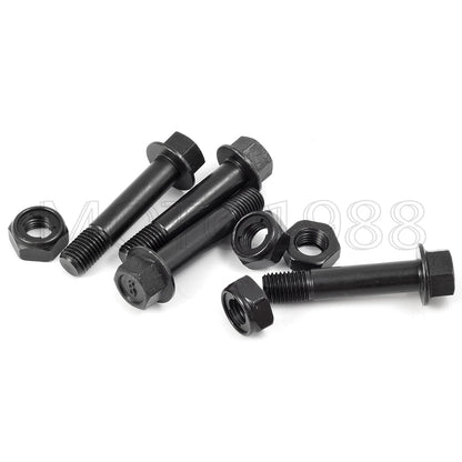 4X Front Shock Absorber Bolt & Lock Nut for Yamaha YFZ450/Raptor 660/700