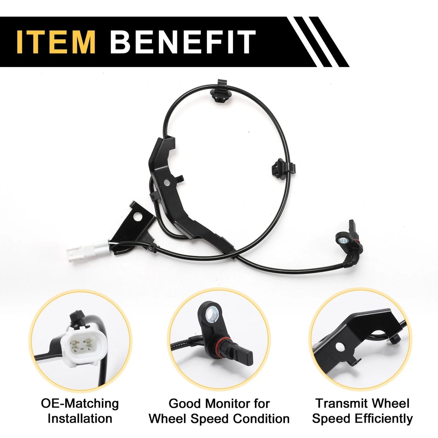 ABS Wheel Speed Sensor for Toyota Hilux 2015-2021 Rear Left