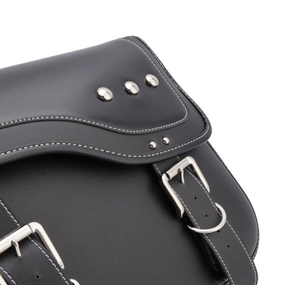 28L Universal Black Side Bag for Motorcycles