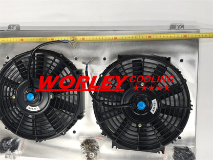 Aluminum Shroud Fan for Ford BA BF Falcon V8 Fairmont Turbo XR6 XR8 (2002-2008)