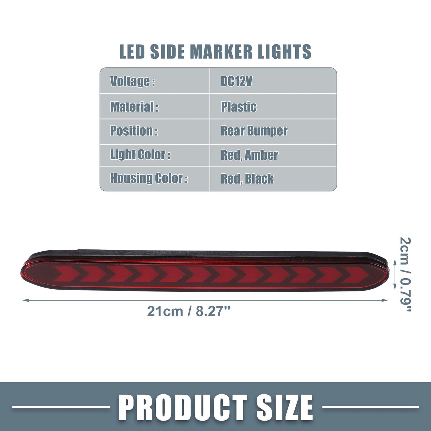 Rear Bumper Reflector Light for Honda Odyssey (2018-2023)