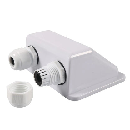 Double Wire Cable Entry Gland Box for Solar Panel Junction RV Caravan Boat