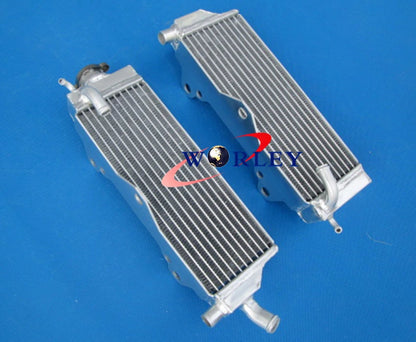 Aluminum Radiator & Blue Hose for Honda CR500 CR500R (1989)