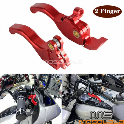 Hand Brake Clutch Lever Kit for Harley Touring Street Glide CVO FLHXSE (2023-2024)