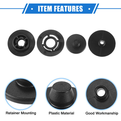 2 x Car Holder Retainers for Volkswagen Audi Plastic Black