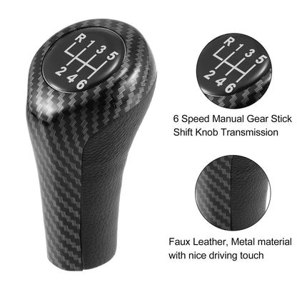 Carbon Fiber 6 Speed Manual Gear Shift Knob for BMW (2006-2013)