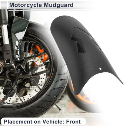 Fender Front Splash Guard Wheel Cover 1x Black for Make Model