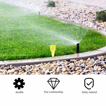 4 x Plastic Outdoor Rain Gauge for Yard Garden Decor