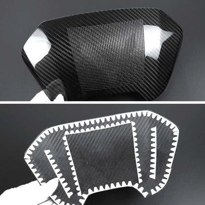 Dry Carbon Fiber Rear Speaker Panel Cover Trim for Corvette C8 2020-2023
