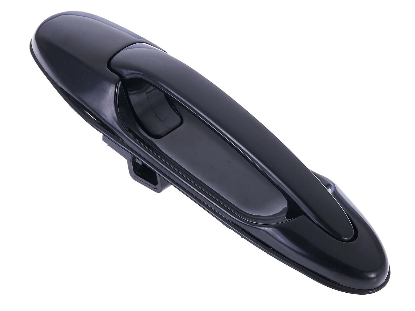 Rear Right Outer Door Handle Smooth Black for Toyota Landcruiser 100 (1998-2007)