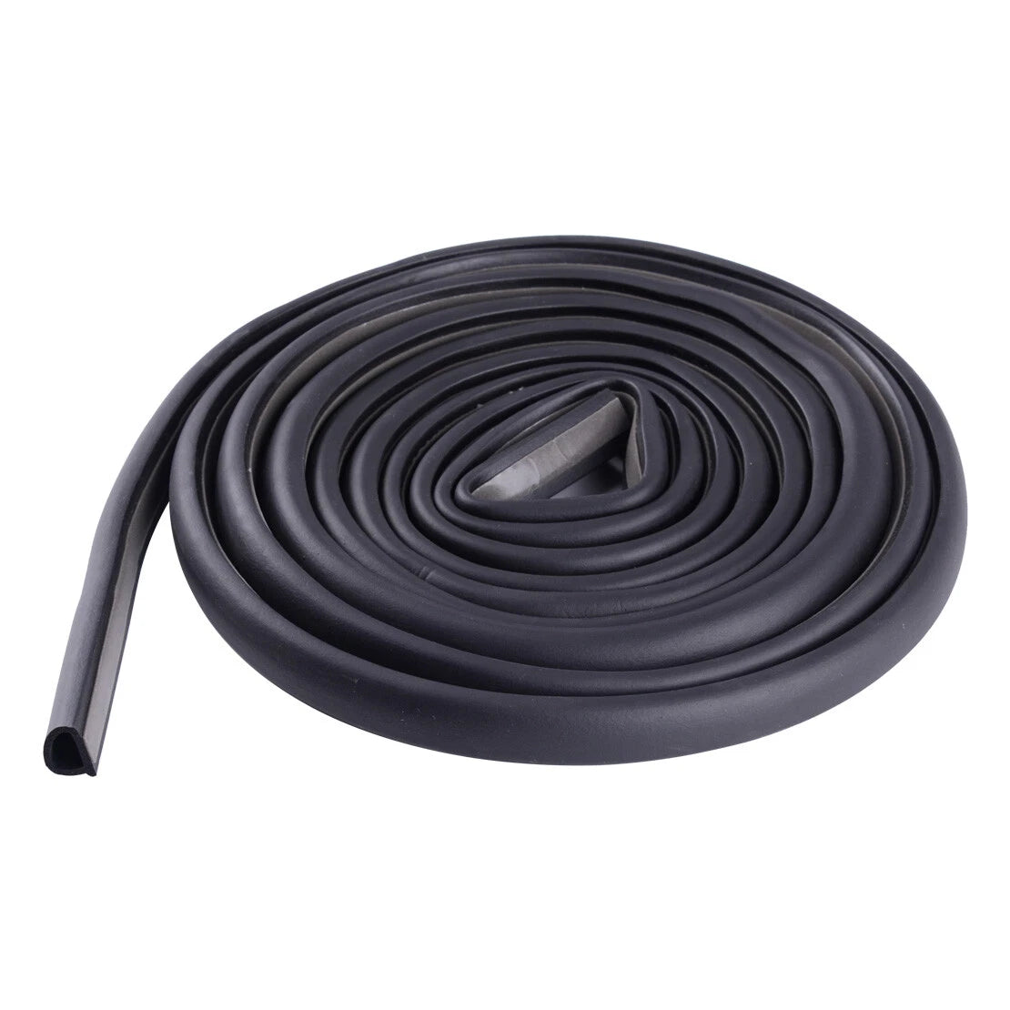4M 13FT D-Shape Universal Car Door Edge Rubber Seal Strip Weatherstrip