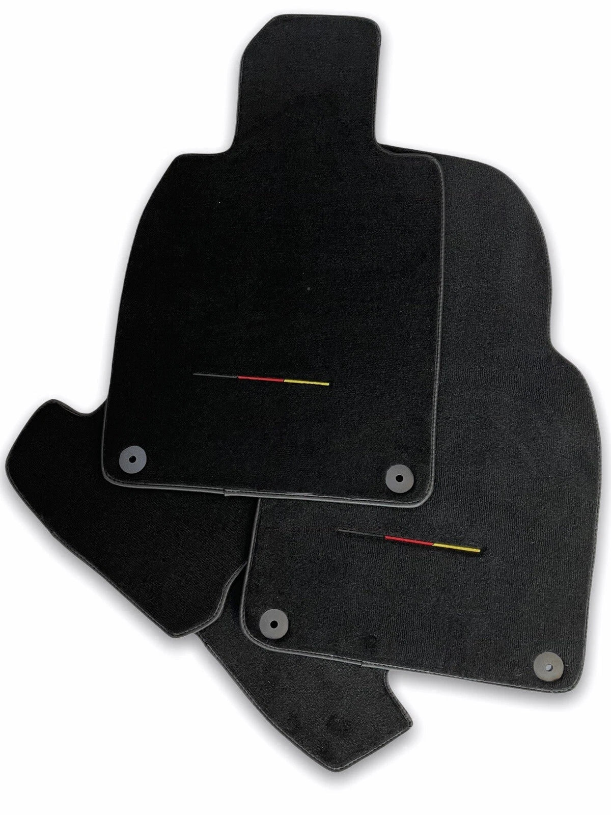 Floor Mats for Audi SQ8 LHD Carpet Black Germany Flag (2020-2022)