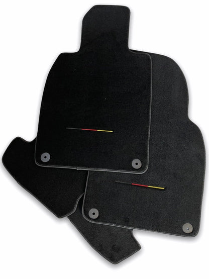 Floor Mats for Audi SQ8 LHD Carpet Black Germany Flag (2020-2022)