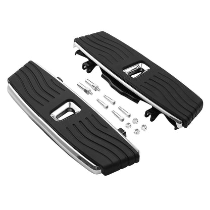 Chrome Floorboards Footboard Kit for Harley Street Road Glide