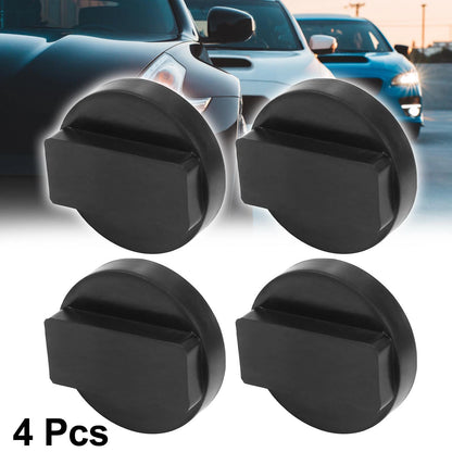 4x 0.87x2.36 Jack Pad Support Rubber Frame Rail Protector Adapter for BMW
