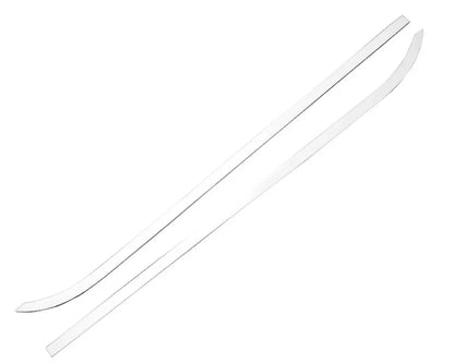 Windscreen Cover Trim for Toyota Sienna Stainless Steel 2 x (2021-2023)
