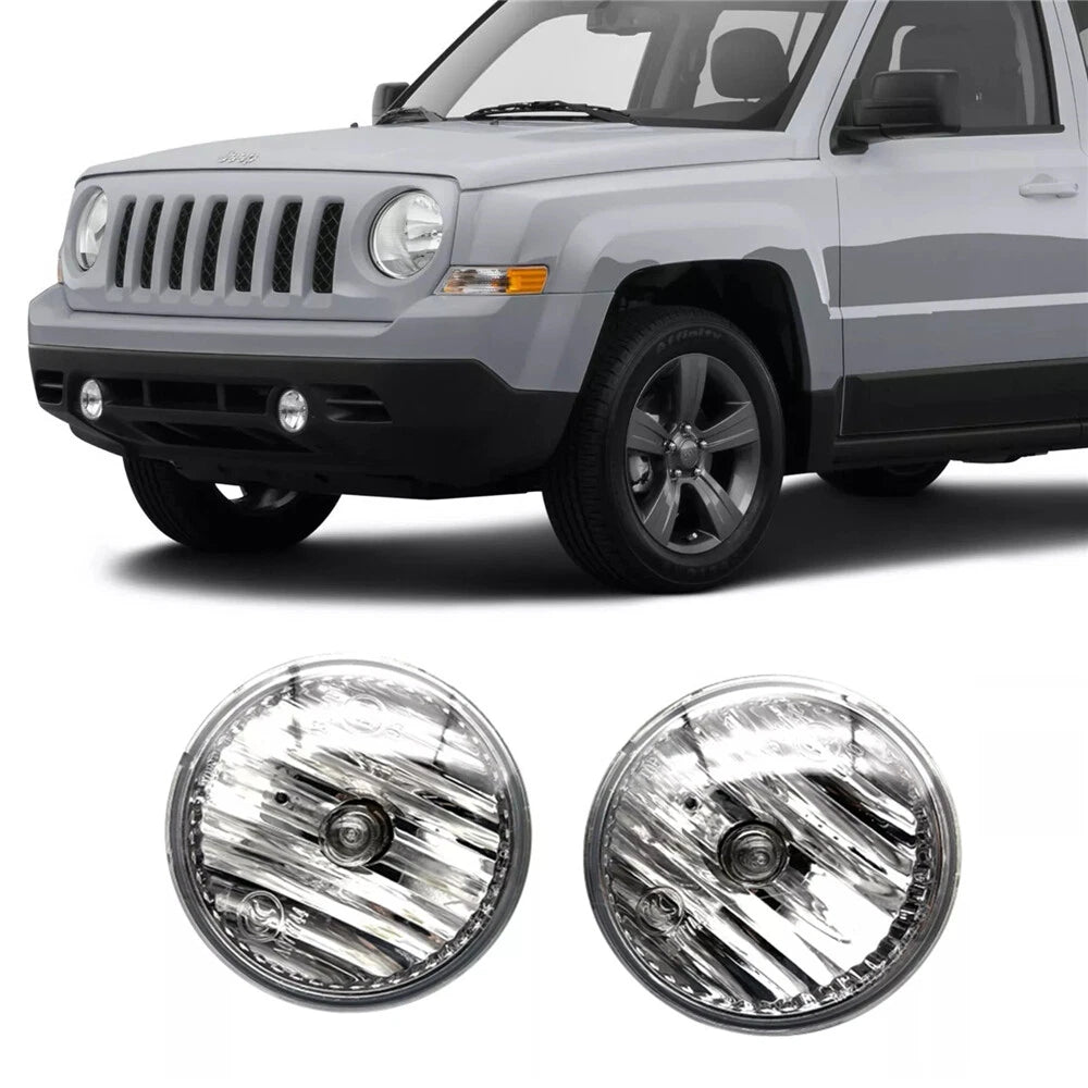 Jeep Car Bumper Fog Light Lamps  Left & Right (2014-2018)