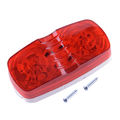 5x Red LED Side Marker Lights for Trailer Truck RV