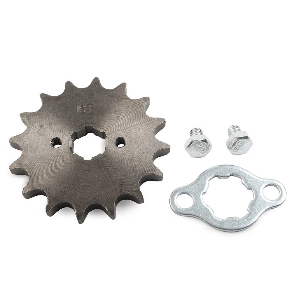 20mm Front Sprocket Cog for 125cc-350cc Dirt Pit Bike ATV Go Kart 530 16T
