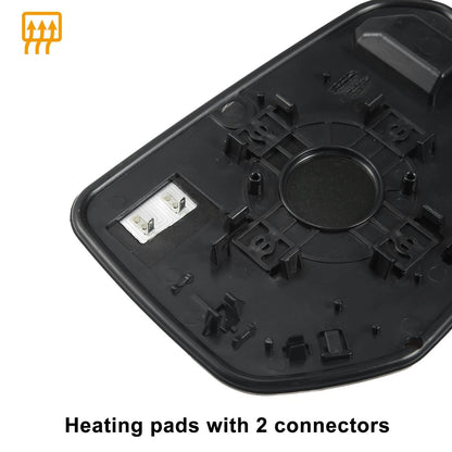 Heated Left Driver Side Mirror Glass for Honda Civic (2006-2011)