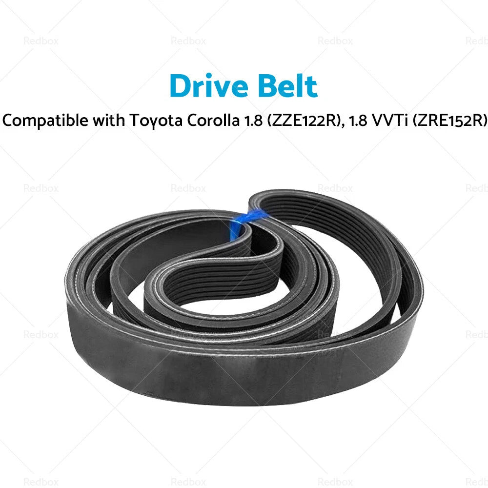 6PK1810 Ribbed Belt for Toyota Corolla 1.8 ZZE122R ZRE152R (2002-2015)