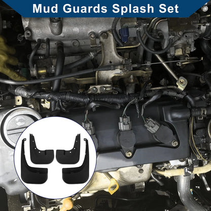 Mud Flaps Splash Guards for Mercedes-Benz V Class Sports Extended Edition (16-23)