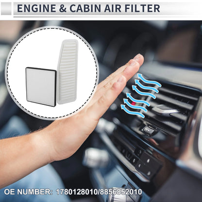 Engine Cabin Air Filter 2.4L Combo for Toyota RAV4 (2001–2005)