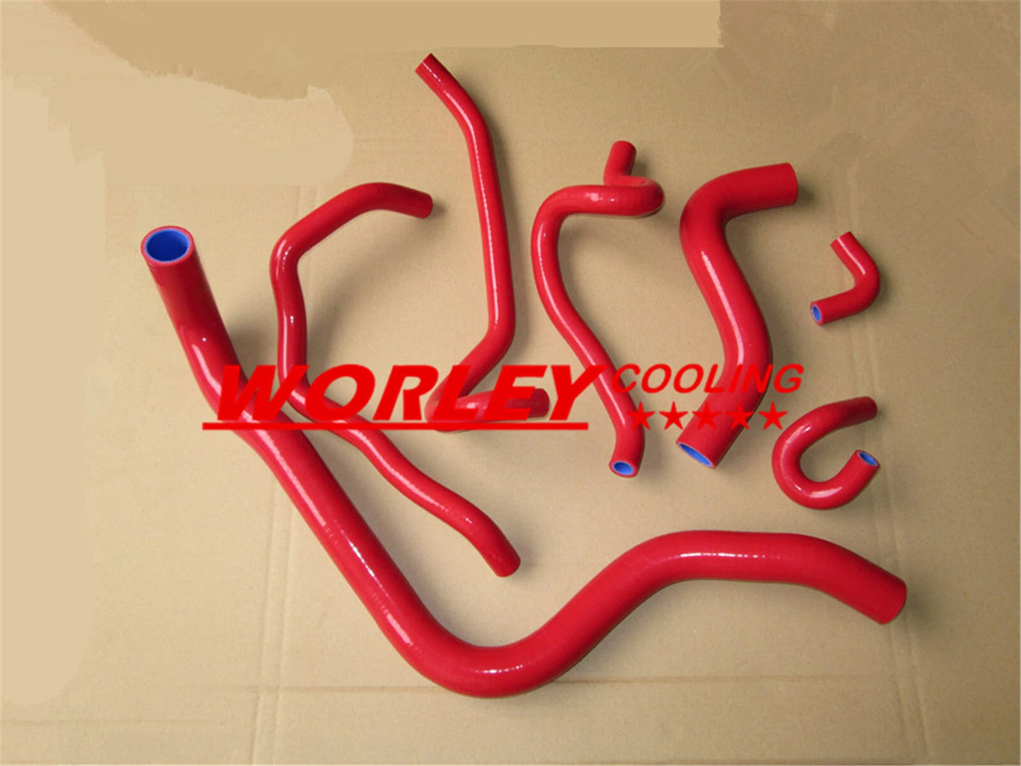 7PCS HOSE for Honda Accord SIR CF4 F20B (1997-2001) Torneo Euro-R CL1 (2000-2002) RED