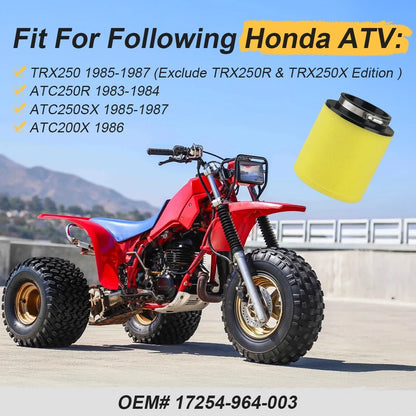 Air Filter Cleaner for Honda TRX250 ATC200X ATC250R ATC250SX (1983–1987)