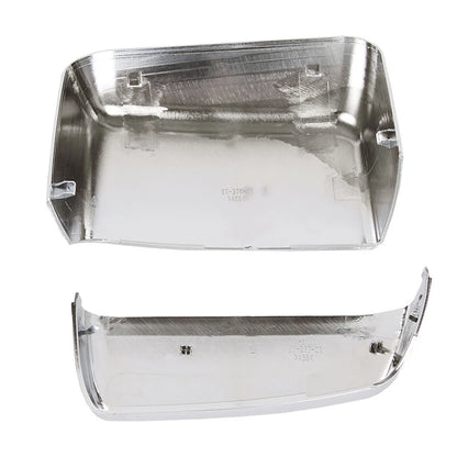 4 x Chrome Tow Mirror Cover Caps for 2014-2019 Chevy Silverado GMC Sierra